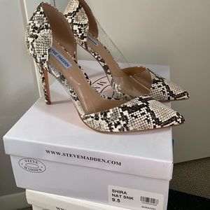 SOLD Steve Madden Shira Snakeskin Pumps